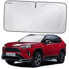 Car Windshield Sunshade - Advanced Light-Blocking Protection, Foldable Sun