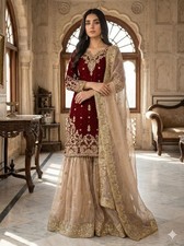INDIAN DESIGNER NEW SALWAR KAMEEZ WEDDING BOLLYWOOD PAKISTANI PARTY WEAR DRESS