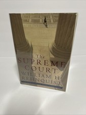 William H Rehnquist SIGNED The Supreme Court 2001 1st/4th Hardcover Nice