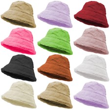 Womens Winter Warm Faux Fur Lining Plush Fluf...