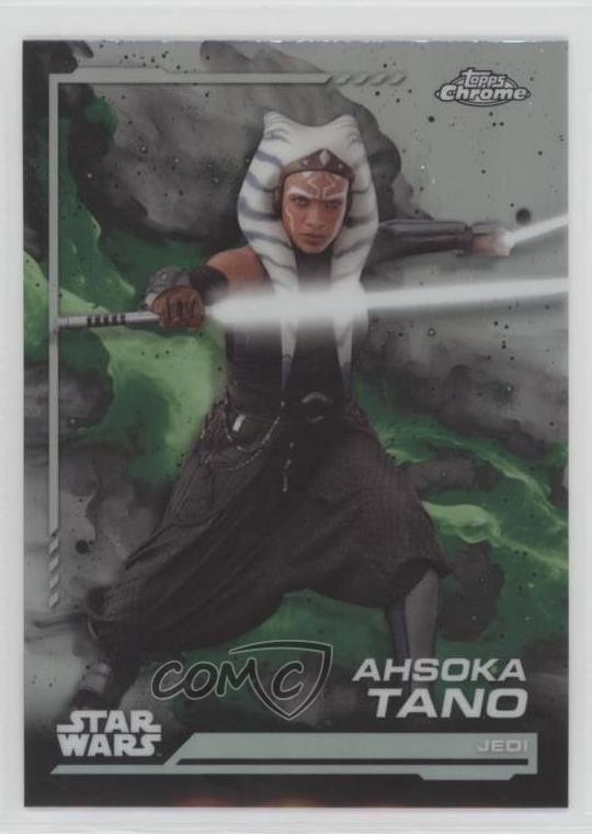 2024 Topps Chrome Star Wars Rainbow Refractor Ahsoka Tano #1 c6s
