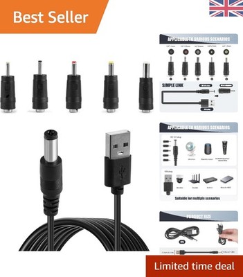 Hochwertiges 1m USB auf DC Stromkabel - Laden Sie mühelos mehrere Geräte