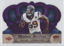 2012 Crown Royale Purple /25 Whitney Mercilus #244 a2f