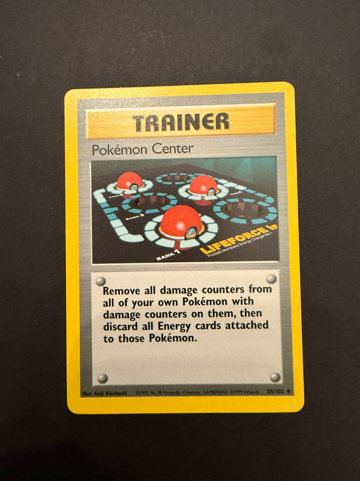 Pokémon TCG Trainer Card Pokemon Center Base 85/102 Regular LP!
