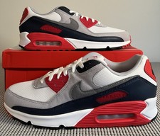 Nike Air Max 90 - DM0029-117 - Cool Grey University Red - Men s Size 13 - New