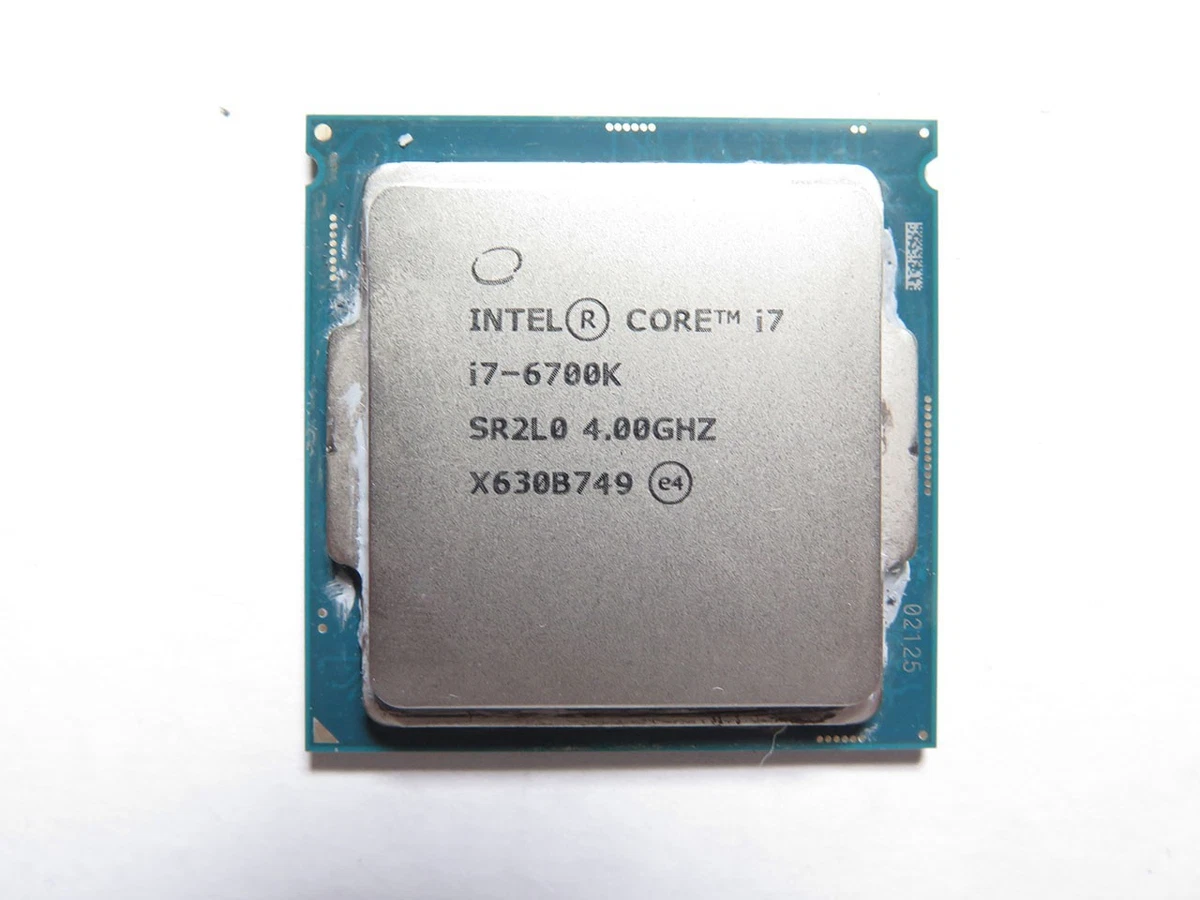 Intel Core i7-6700K Processor Model Computer Processors (CPUs) for