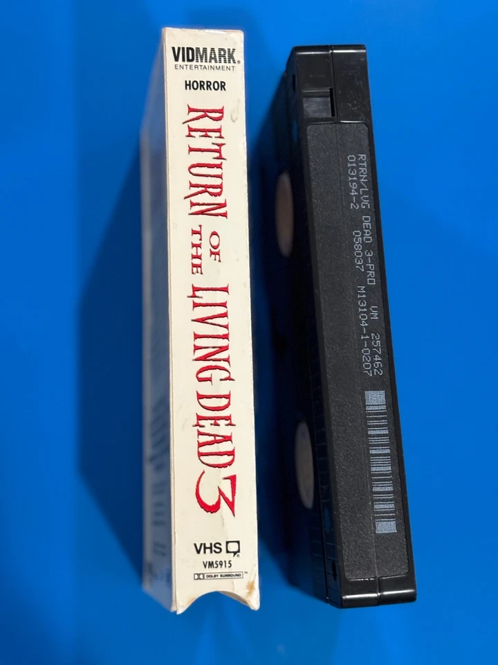 RETURN OF THE LIVING DEAD 3  RARE SCREENER promo VHS - Image 4 of 4