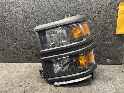 Used Left Headlight Assembly fits: 2015 Chevrolet Silverado 1500 pickup reflecto
