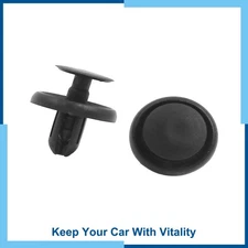 50Pcs Plastic Rivet Push-Type Bumper Retainer Clips for 7mm Hole