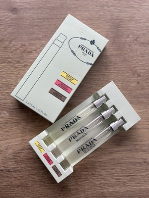 PRADA Les Infusions Eau de ParfumTravel Set 3x10 ml  Neu 