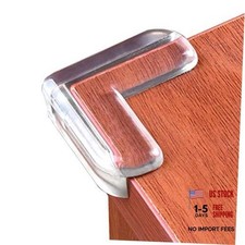 Clear Corner Guards 12 Pack ,Table Corner Protectors,Clear Edge Bumpers,High