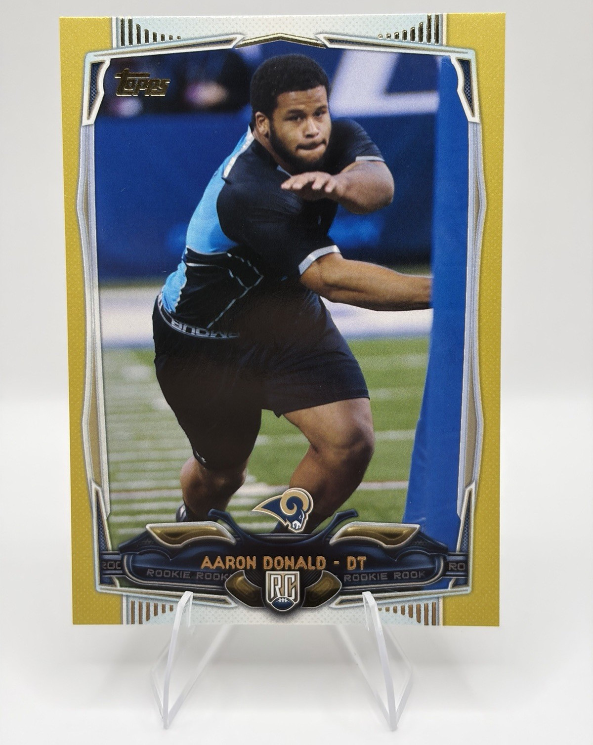 2014 Topps Aaron Donald Gold RC /2014 #424