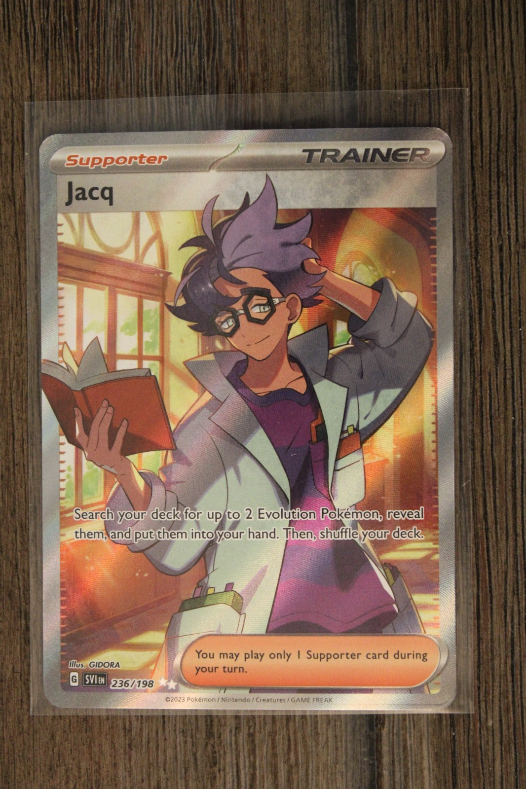 Pokemon TCG Jacq 236/198 SV01: Scarlet & Violet Base Set Holo Near Mint