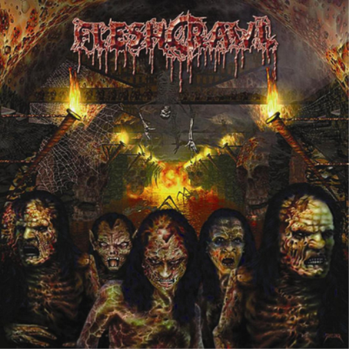 Fleshcrawl As Blood Rains from the Sky: We Walk the Path of Endless F (Vinyl LP)