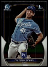 2023 Bowman Draft Coleman Picard #BDC-161 Chrome