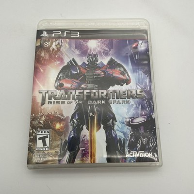 Transformers: Rise of the Dark Spark (Sony PlayStation 3, 2014) No Manual.