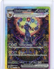 2025 Prismatic Evolutions Umbreon EX Holo Secret Rare SAR #161/131