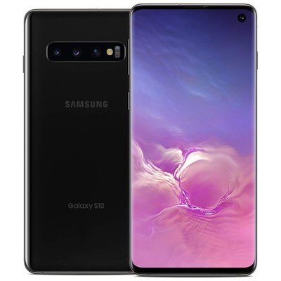 Samsung Galaxy S10 SM G973U 128GB   Prism Black AT&T Unlocked -EXCELLENT 9+/10!