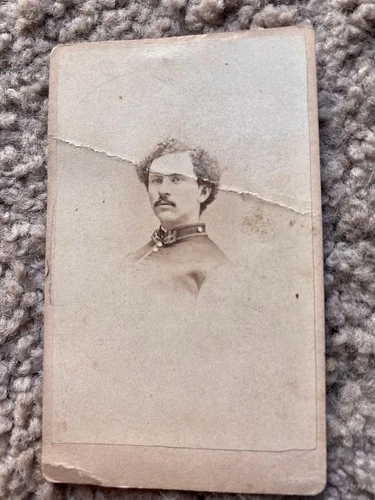 Orig. Civil War Soldier CDV Photo - Zouave? Philadelphia Odd Jacket Uniform