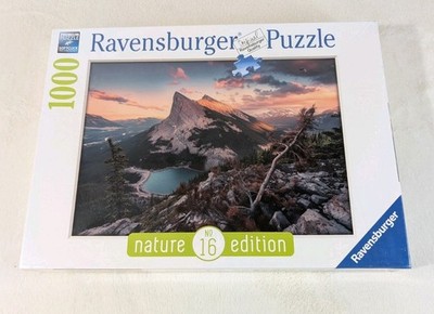 Ravensburger 1000pc Rugged Rocky Mountains 2019 jigsaw puzzle New, sealed!