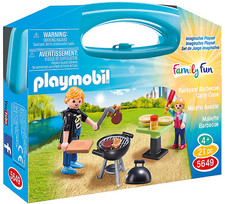 PLAYMOBIL -- 5649 -- VALISETTE BARBECUE -- BOITE NEUVE SCELLEE