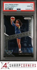 2021 PANINI PRIZM WNBA DOMINANCE #12 SATOU SABALLY POP 1 PSA 10