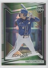 2022 Panini Elite Extra Edition Status Green 3/499 Tres Gonzalez #140 qf6