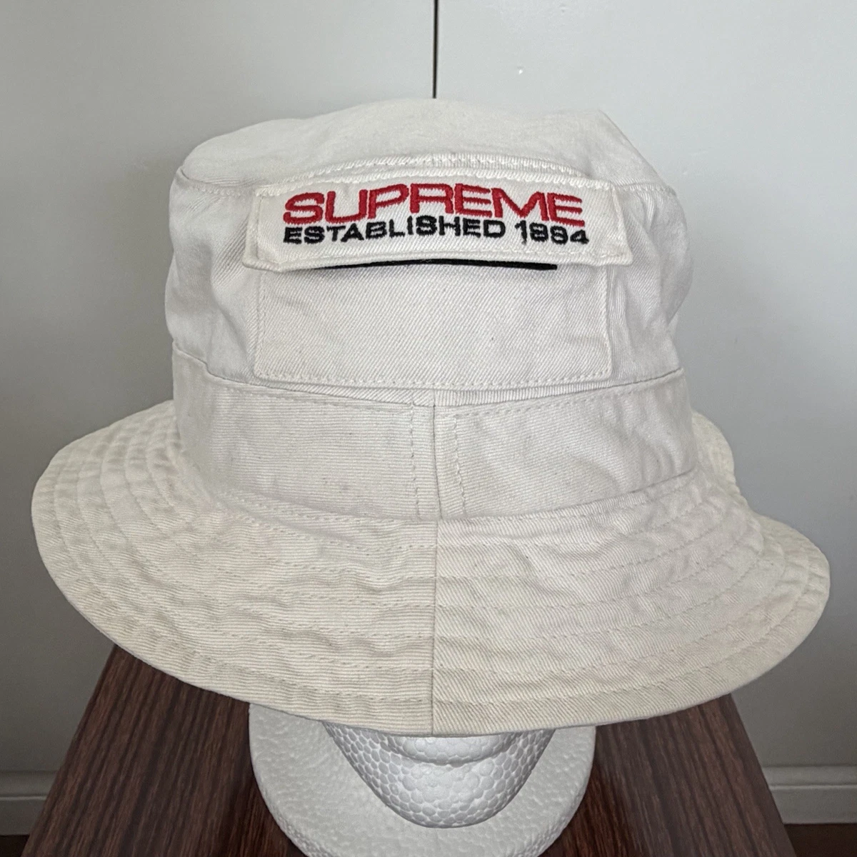 Supreme Men's White Bucket Hats for sale | eBay