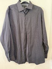 Banana Republic Medium Burgundy Standard Fit Non-Iron L Button Down Shirt