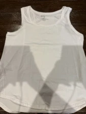 Members Mark White Active Wear Tank