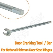 For National Hickman Steel Hinges Adjuster Door Cranking Tool Cranking Bar Metal