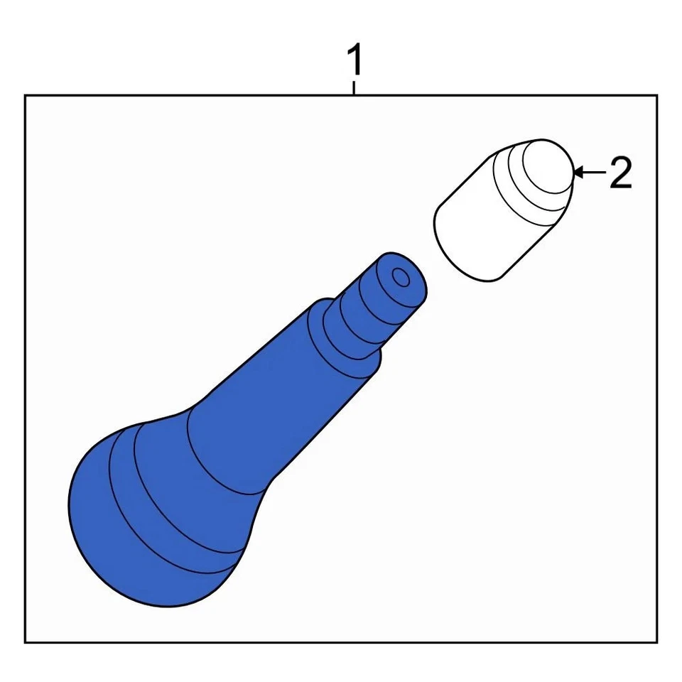 For Mazda CX-5 2013-2016 Mazda Tire Valve Stem Foto 4 de 4
