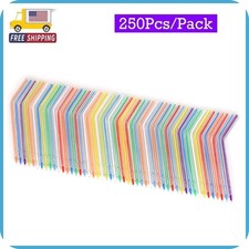 250Pcs Dental 3-Way Air Water Syringe Disposable Spray Tips Triple Nozzles Tubes