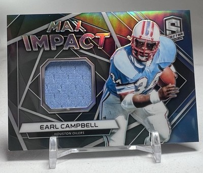 DA105585 2019  Spectra Max Impact Materials #27 Earl Campbell JERSEY 72/199