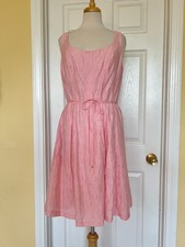 CAPPAGALLO pink sleeveless dress size 16