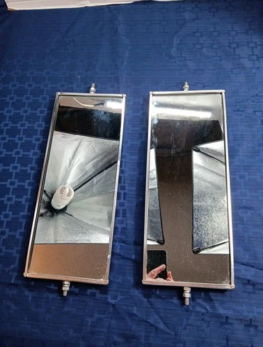 Pair Of Oversized Box/semi Truck Mirrors 16in. X 7in. X 1in.