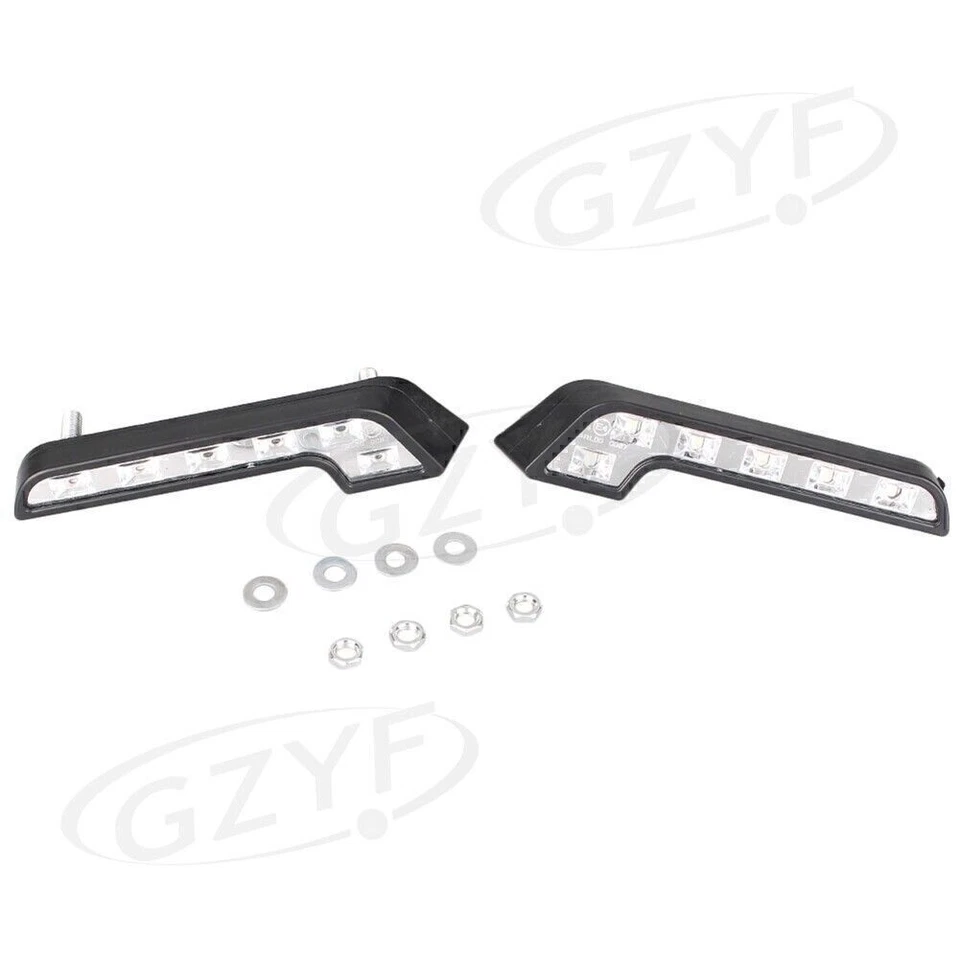 Luz de circulación diurna LED DRL faros antiniebla indicador apto para Mercedes-Benz B250 C400 EE. UU. Foto 2 de 4