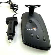 Whistler 975 Laser/Radar Detector with 12V Power Cord and Mount - TESTED
