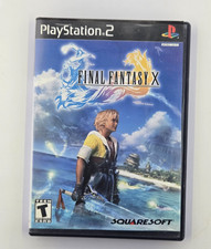 Final Fantasy X (Sony PlayStation 2, PS2) Black Label - Complete CIB w/ Manual