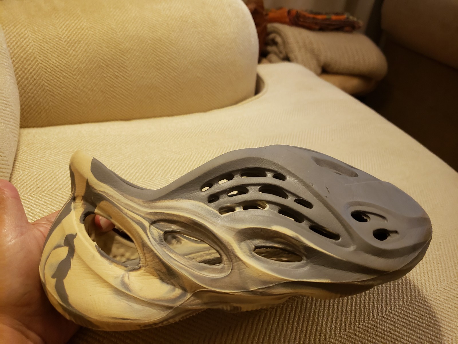 Yeezy Adidas Foamrnnr MXT 6us Made In UsA Yeezy. Moon Grey. thumbnail 21