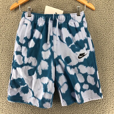 Nike Sportswear Club French Terry Shorts Blue  DO6572-548 Boys Size XL