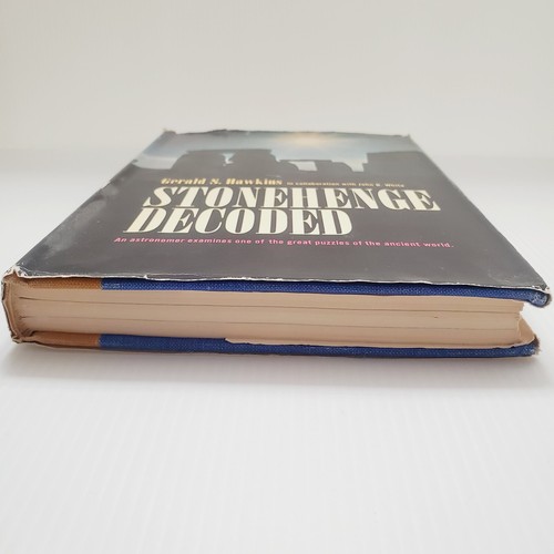 Stonehenge Decoded by Gerald S Hawkins Hardcover Book 1965 History - Picture 22 of 24