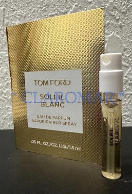 Tom Ford Soleil Blanc Eau De Parfum EDP Travel Sample Spray 1.5 ml Men Women