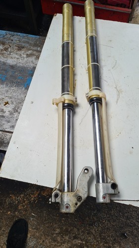 HUSABERG FC FE 350 450 KTM 90-95 ÄRA FRONTGABELN NEUAUFBAUBEDÜRFTIG - Bild 1 von 6