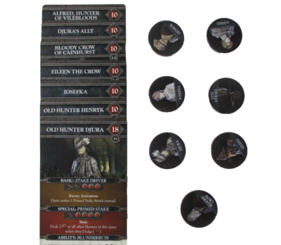 BLOODBORNE: The Board Game 7x NPCs TOKENS & GAME CARDS C-Mon NEW!! | eBay  Australia