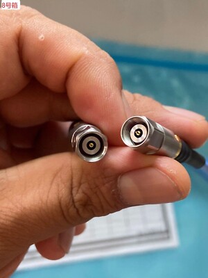 High Performance (2.2m) DC to 50GHz 2.4mm RPC Male Plug Coax RF Test Cable