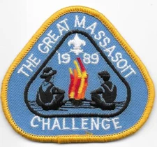 1989 The Great Massasoit Challenge Greater Boston Council Boy Scouts BSA