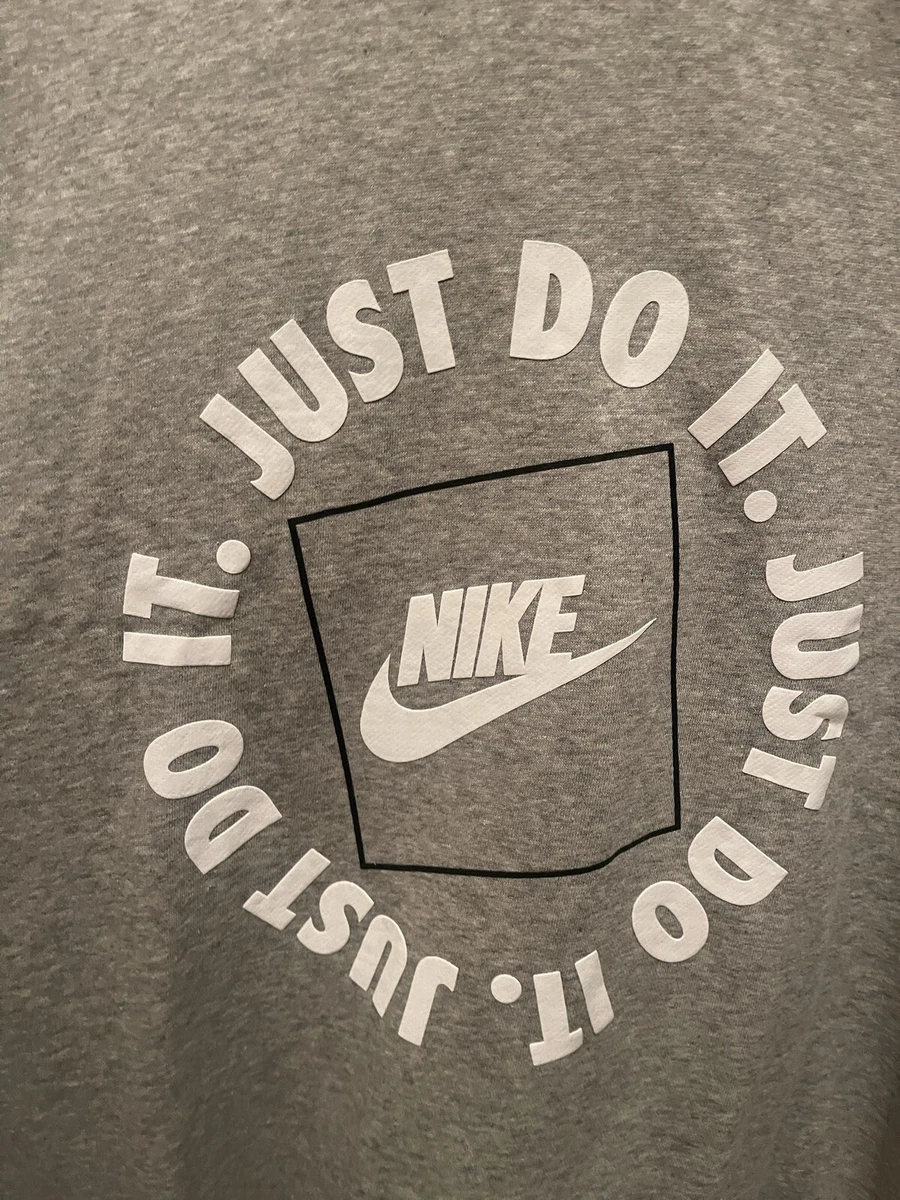 Nike Sportswear Just Do It JDI Fleece Crew Sweatshirt DQ2405 063 Size 2XL XXL
