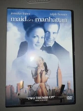 Maid in Manhattan DVD - DVD By Jennifer Lopez - VERY GOOD