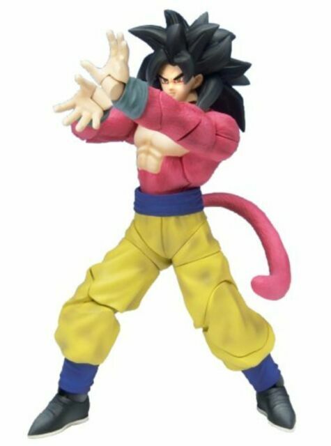 Bandai Dragonball Z Hybrid Action Figure Super Saiyan 4 Ss4 Son Gokou For Sale Online Ebay